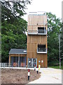 Training tower at Fire Services HQ