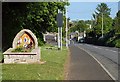 Entering Coldingham Village