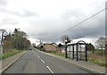 Bus stops on the B741