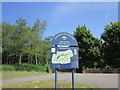 A small carpark at Oldham Edge