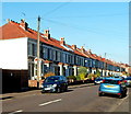 Houses on the west side of Pendennis Park, Brislington, Bristol