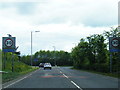 A71 at Stonehouse boundary