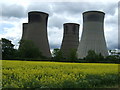 SK7885 : Cooling towers, West Burton Power Station by JThomas