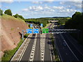 The A30 junction with the M5