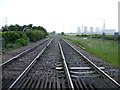 Railway towards Cottam Power Station