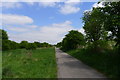 Cycle Route 6 on bridleway towards King John