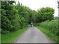 Riding on Water Hall Lane, Shalford