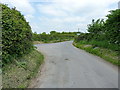 Lane junction between Stapleton and Wilderley