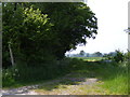 TM4580 : Footpath to A145 London, Stoven & Southwold Roads by Geographer