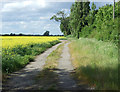 Farm track, Beeches Farm