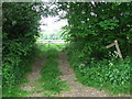 Footpath Sign And Gate