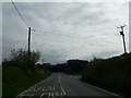 Bend and road junction near Tufton