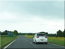 D0807 : The south bound carriageway on the A26 as it approaches the turn-off for Ballymena by Eric Jones