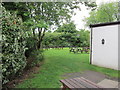 The beer garden at the Brownhill Hotel, Rochdale