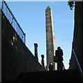 NT2674 : Memorial obelisk to the Political Martyrs, Old Calton Burial Ground, 1845 by Robin Stott