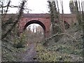 Bridge over Park Road, from the disused railway cutting