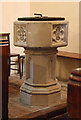 St Mary Magdalene, Denton - Font