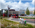 Garbage and Buses at the Hospital