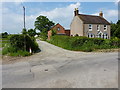 Entrance to a bridleway and the Shropshire Way footpath