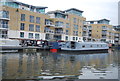 Narrowboats, Brentford Basin