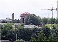 Water Tower from Poundbury Hill Fort