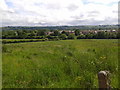 Looking south west from near the old railway track