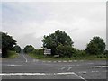 Junction of Ring Beck Lane with Brantingham Road, near Ellerker