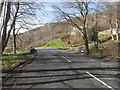 A bridge over a burn on the A714