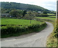 Access road to The Croft, Goytre