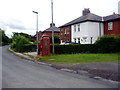 Housing, phone box and postbox Sowerby Road