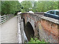 Road bridge and foot bridge over the River Pant, Gt Bardfield