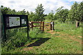 Footpath into the Flitwick Moor SSSI