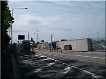 O1834 : Dublin Port Police Checkpoint on Alexandra Road by Eric Jones