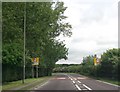 A16 entering Utterby