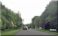 A158 at nursery entrance west of Horncastle