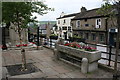 Cattle trough in the market square