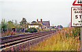 Former station at Forteviot, 1991