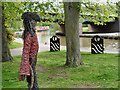 Spaghetti-Limbed Pete by the Oxford Canal at Banbury