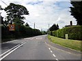 The A534 (Broxton Road) at Clutton