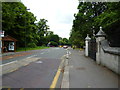 Wimbledon Parkside (A219), looking north