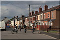 Barrow Road, at the corner of Peploe Lane