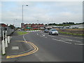 New roundabout on Macclesfield Road