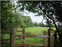 ST7688 : Footpath at Oxleaze Farm by Dr Duncan Pepper