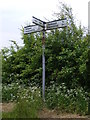 Roadsign on Rumburgh Road