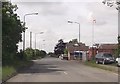 B1210 passing the Old Chapel Hotel Habrough