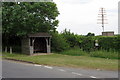 Bus shelter and Radio Station (aircraft) at Bourne End