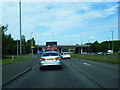 Nitshill Road approaching the M77 at Junction 3