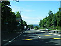 A82 approaching Dunglass Roundabout