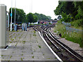 Wimbledon Park Station:  view south