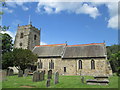 SE3483 : All Saints Church, Pickhill by John Slater